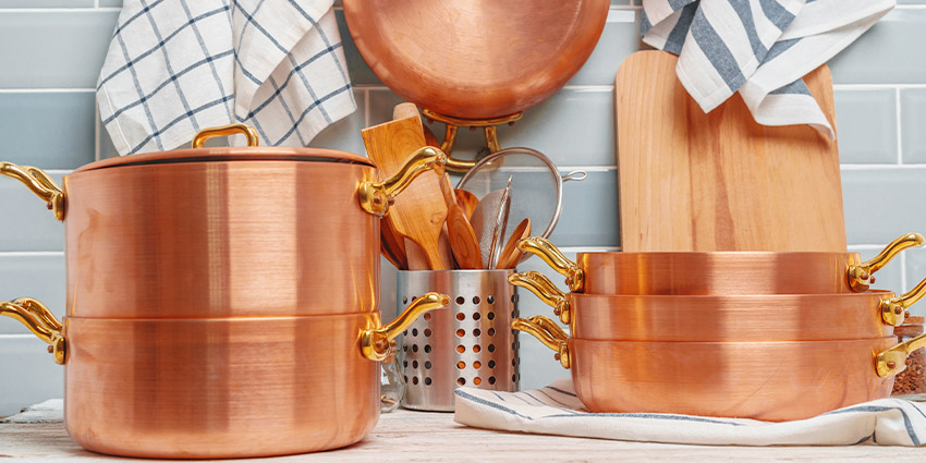 ¿Por qué no deberías cocinar con cobre?